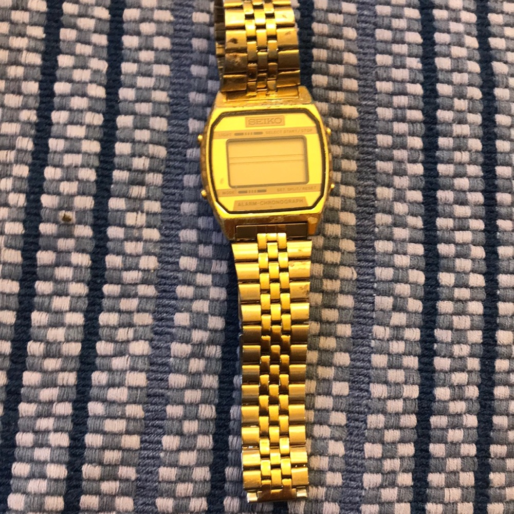 VINTAGE SEIKO A904-5010 ALARM CHRONOGRAPH MENS